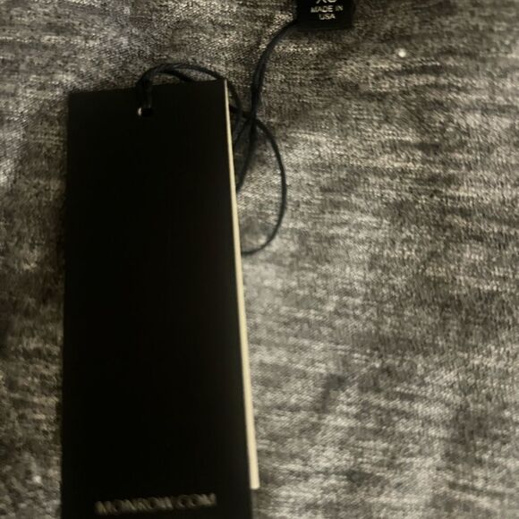 NWT Monrow Textured Tri-Blend Fitted V Neck Tee womens size xs - Picture 10 of 11